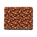Halloween Pumpkin Witch Pattern Print Bifold Wallet