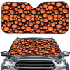 Halloween Pumpkin Witch Pattern Print Car Windshield Sun Shade