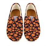 Halloween Pumpkin Witch Pattern Print Casual Shoes