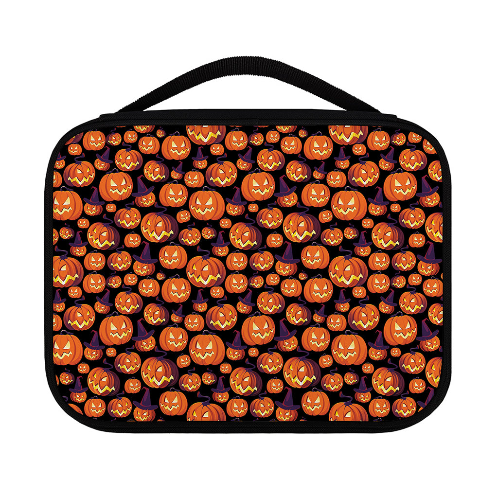 Halloween Pumpkin Witch Pattern Print Classic Bible Case