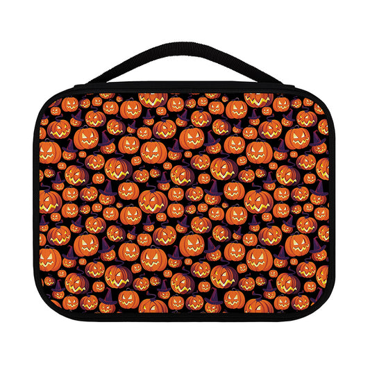 Halloween Pumpkin Witch Pattern Print Classic Bible Case
