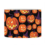 Halloween Pumpkin Witch Pattern Print Drum Lamp Shade