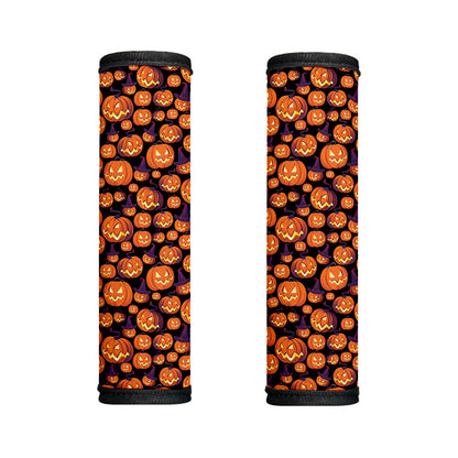 Halloween Pumpkin Witch Pattern Print Handle Covers