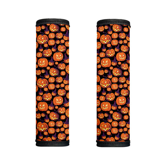 Halloween Pumpkin Witch Pattern Print Handle Covers