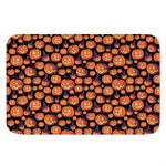Halloween Pumpkin Witch Pattern Print Indoor Door Mat