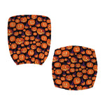 Halloween Pumpkin Witch Pattern Print Office Chair Cover