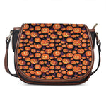 Halloween Pumpkin Witch Pattern Print Saddle Bag