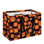 Halloween Pumpkin Witch Pattern Print Utility Tote Bag
