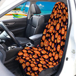 Halloween Pumpkin Witch Pattern Print Waterproof Car Seat Cover