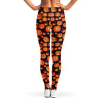 Halloween Pumpkin Witch Pattern Print Women's Leggings