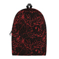 Halloween Red Blood Print School Backpack