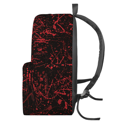Halloween Red Blood Print Backpack