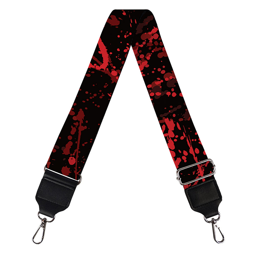 Halloween Red Blood Print Bag Strap