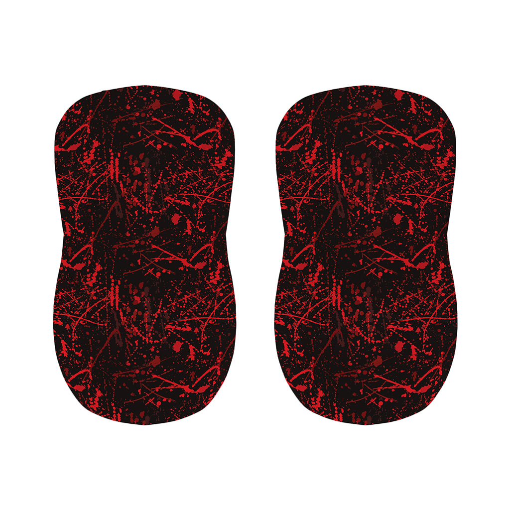 Halloween Red Blood Print Bar Stool Covers