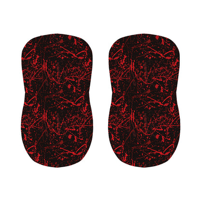 Halloween Red Blood Print Bar Stool Covers