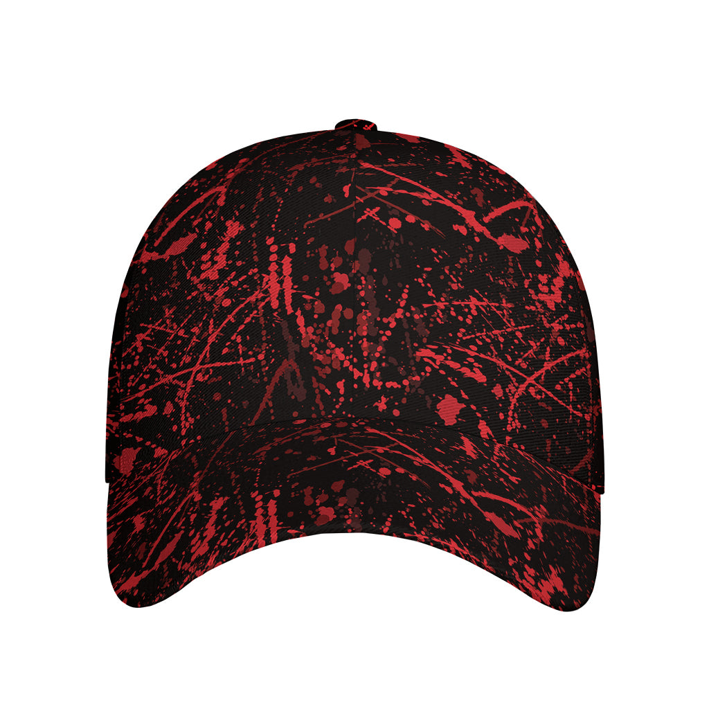 Halloween Red Blood Print Baseball Cap