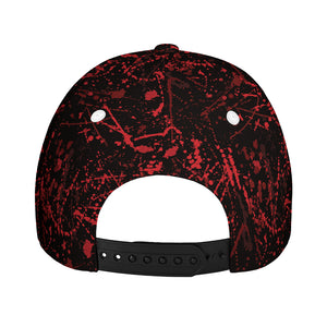 Halloween Red Blood Print Baseball Cap