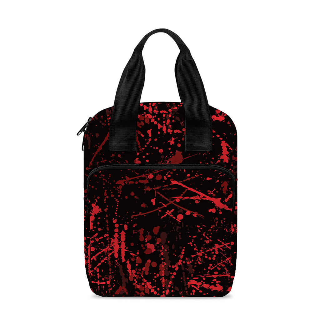Halloween Red Blood Print Bible Tote Bag
