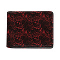 Halloween Red Blood Print Bifold Wallet