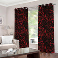 Halloween Red Blood Print Dimout Grommet Curtains