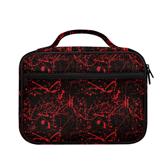 Halloween Red Blood Print Briefcase Bible Bag