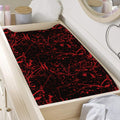Halloween Red Blood Print Changing Pad Cover
