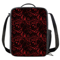 Halloween Red Blood Print Crossbody Lunch Bag