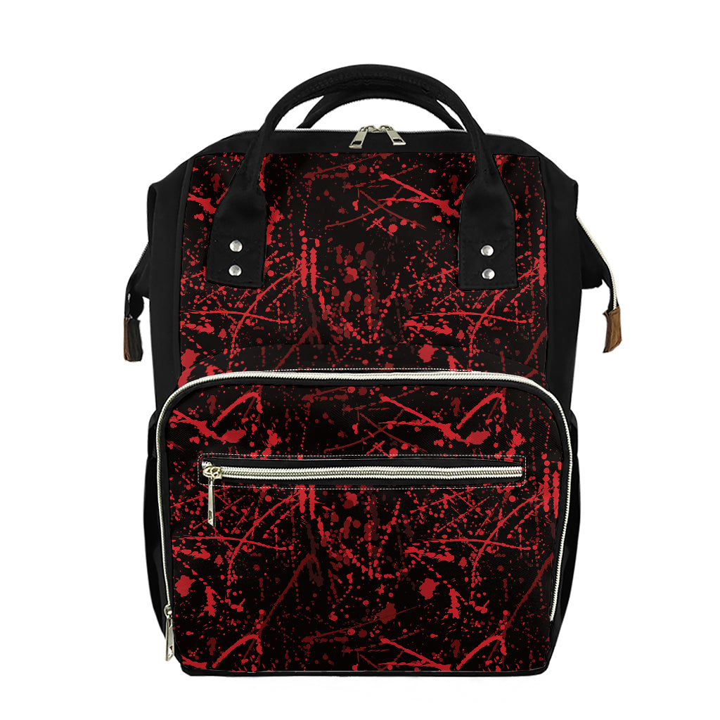 Halloween Red Blood Print Diaper Bag