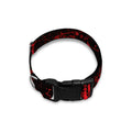 Halloween Red Blood Print Dog Collar