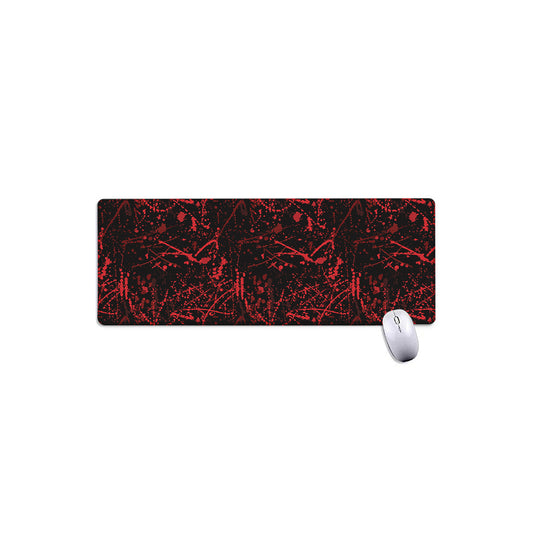 Halloween Red Blood Print Extended Mouse Pad