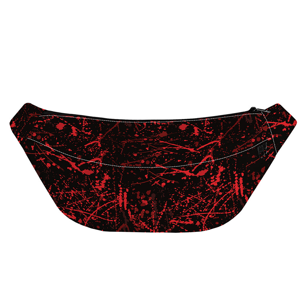Halloween Red Blood Print Fanny Pack