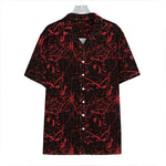 Halloween Red Blood Print Hawaiian Shirt