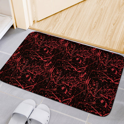 Halloween Red Blood Print Indoor Door Mat
