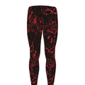 Halloween Red Blood Print Men's Leggings