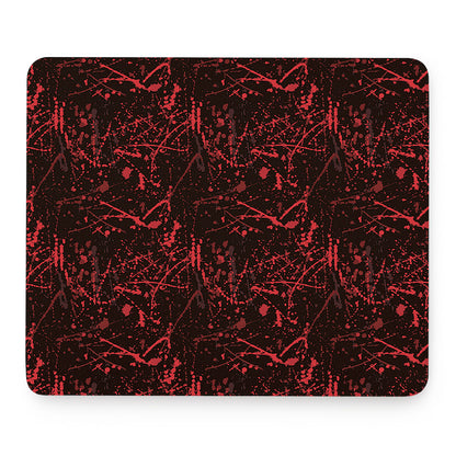 Halloween Red Blood Print Mouse Pad