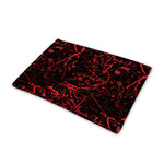 Halloween Red Blood Print Pet Cooling Mat Cover