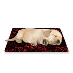Halloween Red Blood Print Pet Cooling Mat Cover
