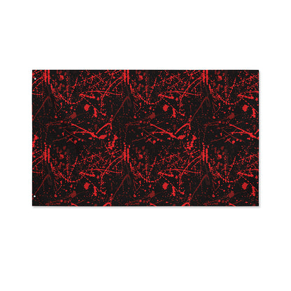 Halloween Red Blood Print Polyester Flag