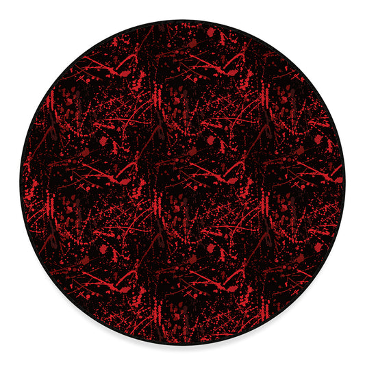 Halloween Red Blood Print Round Floor Mat
