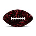Halloween Red Blood Print Rugby Ball