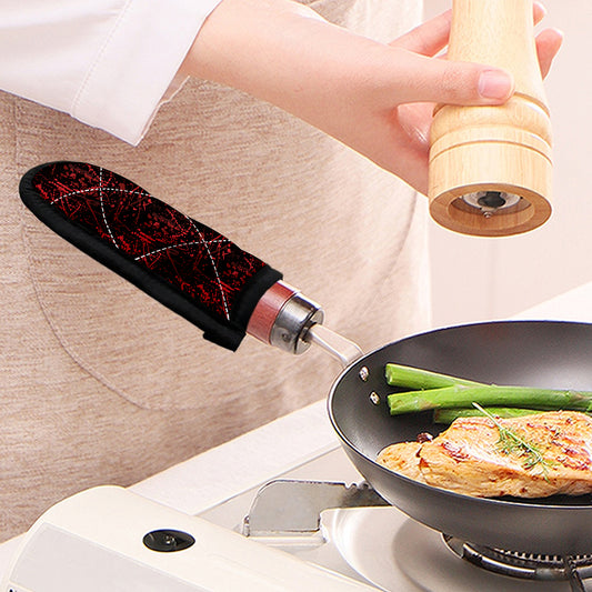 Halloween Red Blood Print Skillet Handle Cover