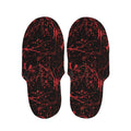 Halloween Red Blood Print Slippers