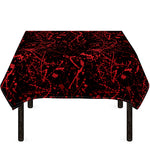 Halloween Red Blood Print Tablecloth