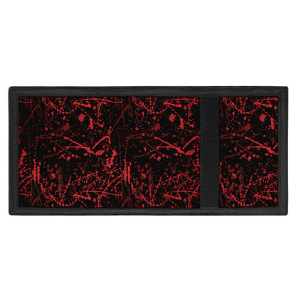 Halloween Red Blood Print Trifold Wallet