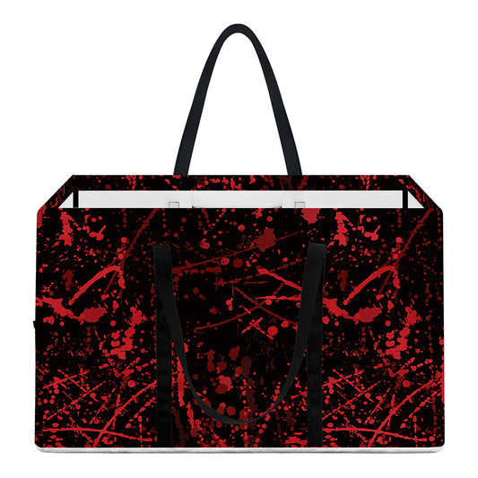 Halloween Red Blood Print Utility Tote Bag