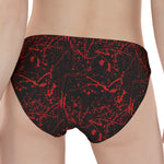 Halloween Red Blood Print Women's Panties