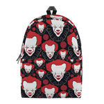 Halloween Scary Clown Pattern Print Backpack