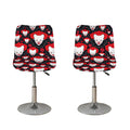 Halloween Scary Clown Pattern Print Bar Stool Covers