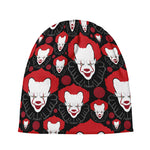 Halloween Scary Clown Pattern Print Beanie