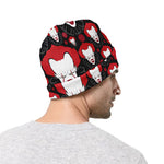 Halloween Scary Clown Pattern Print Beanie